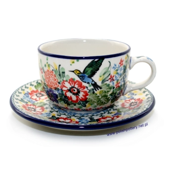 Filiżanka 0,2L + spodek II Gatunek dek. U3356X Koliber